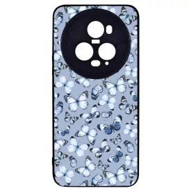 Szepseges kek pillangok Honor Magic 5 Pro tok