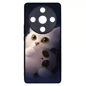 cica cicás macska macskás panda pandás Honor Magic 6 Lite tok