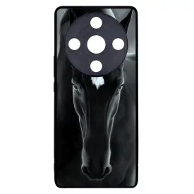 lovas fekete ló Honor Magic 6 Lite tok