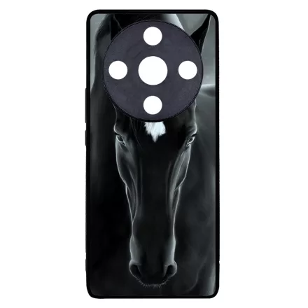 lovas fekete ló Honor Magic 6 Lite tok