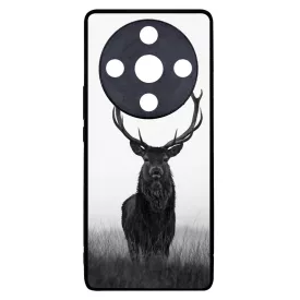 szarvas szarvasos agancs őszi fehér Honor Magic 6 Lite tok