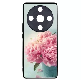 virágos tavaszi vintage rózsaszín rózsás Honor Magic 6 Lite tok