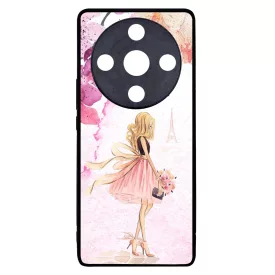 virágos fashion menyasszony párizs paris eiffel torony tavaszi Honor Magic 6 Lite tok