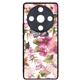 pillangós lepkés virág mintás Honor Magic 6 Lite tok