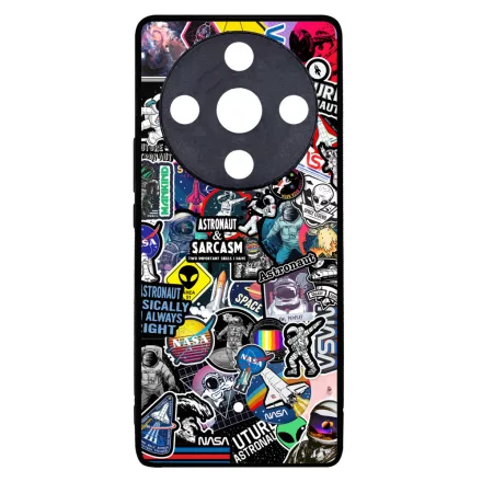 NASA matricabomba astronaut űrhajós stickerbomb Honor Magic 6 Lite tok