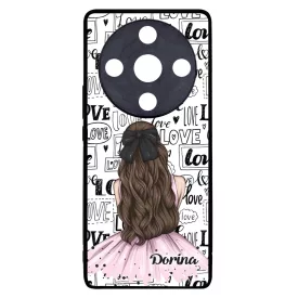 Kérd a Neveddel - LOVE Girl szerelem valentin napi Honor Magic 6 Lite tok