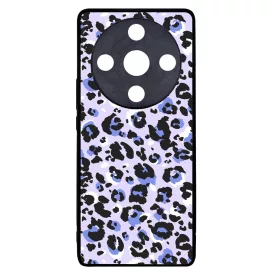 Purple Leopard Wild Beauty Csajos Allat mintas Honor Magic 6 Lite tok