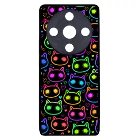 Halloween Macskak - Colored Honor Magic 6 Lite tok