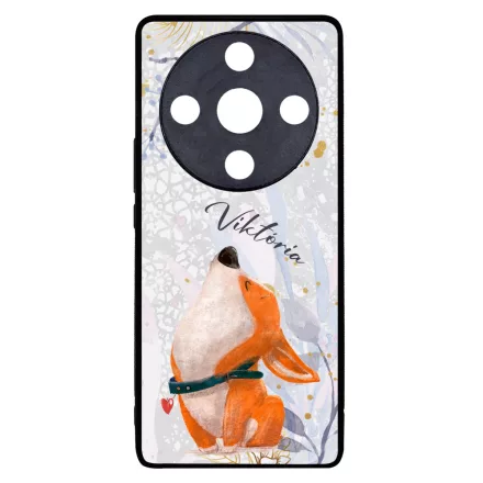 Cuki corgi kutyus - Téli mintás Honor Magic 6 Lite tok