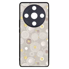 Csodaszép Aranyló téli mintás Honor Magic 6 Lite tok