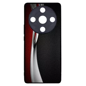 Silver Wave karbon mintás Honor Magic 6 Lite tok