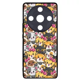 A legcukibb cica mintás Honor Magic 6 Lite tok