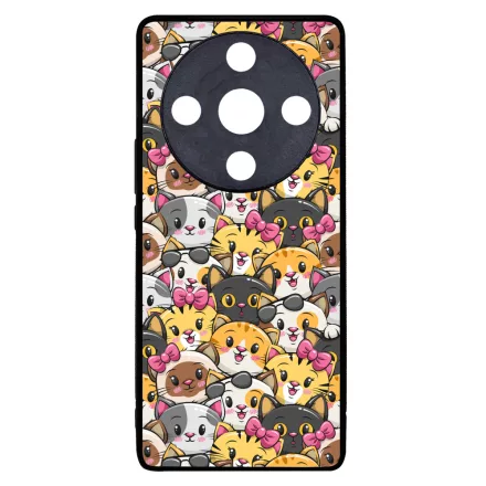 A legcukibb cica mintás Honor Magic 6 Lite tok