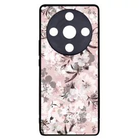 Puderpink tavaszi viragos Honor Magic 6 Lite tok