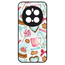 téli karácsonyi csajos mintás Honor Magic 7 Pro tok