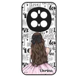 Kérd a Neveddel - LOVE Girl szerelem valentin napi Honor Magic 7 Pro tok