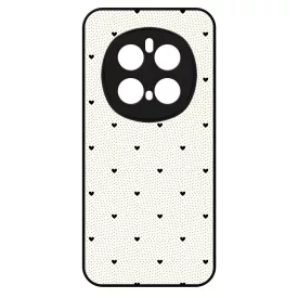 Elegáns szívecskés - CREAM - szives csajos Honor Magic 7 Pro tok