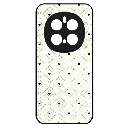 Elegáns szívecskés - CREAM - szives csajos Honor Magic 7 Pro tok