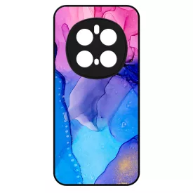 Blue Pink Gradient Ink kek rozsaszin marvanyos Honor Magic 7 Pro tok