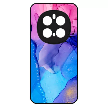 Blue Pink Gradient Ink kek rozsaszin marvanyos Honor Magic 7 Pro tok