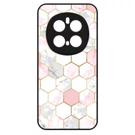 Geometric Rose Gold marvanyos marvany mintas Honor Magic 7 Pro tok