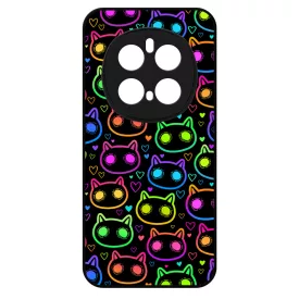 Halloween Macskak - Colored Honor Magic 7 Pro tok