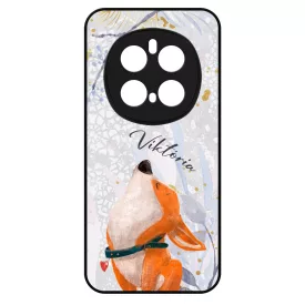 Cuki corgi kutyus - Téli mintás Honor Magic 7 Pro tok