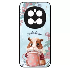 Kakaós hörcsög - Téli mintás Honor Magic 7 Pro tok