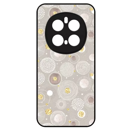 Csodaszép Aranyló téli mintás Honor Magic 7 Pro tok