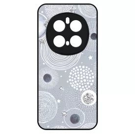 Gyönyörűséges Ezüstös téli mintás Honor Magic 7 Pro tok