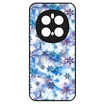 Téli Szépséges Hópihe mintás Honor Magic 7 Pro tok