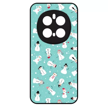 Cuki hóember mintás - Téli mintás Honor Magic 7 Pro tok