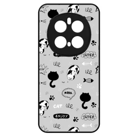 Mrrr Cuki Cica mintás Honor Magic 7 Pro tok