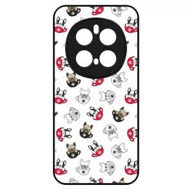 Cuki kávé és kutya mintás Honor Magic 7 Pro tok