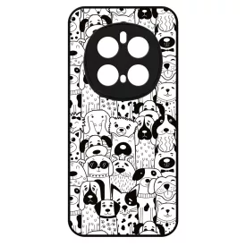 Aranyos kutya mintás Honor Magic 7 Pro tok