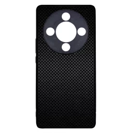 Speaker fekete metál mintás Honor Magic 8 Lite tok