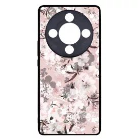 Puderpink tavaszi viragos Honor Magic 8 Lite tok