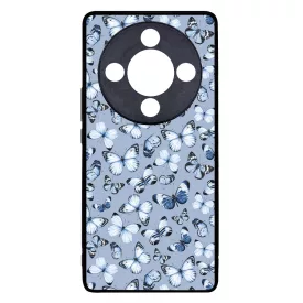 Szepseges kek pillangok Honor Magic 8 Lite tok