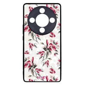 Csodaszép piros virágzás Honor Magic 8 Lite tok