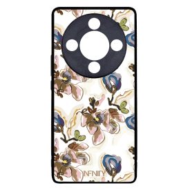 Különleges absztrakt kék virágzás Honor Magic 8 Lite tok