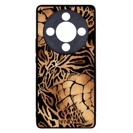 Aranyló Afrika állat mintás Honor Magic 8 Lite tok