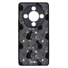 Mágikus fekete macska Honor Magic 8 Lite tok