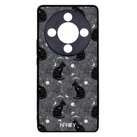 Mágikus fekete macska Honor Magic 8 Lite tok