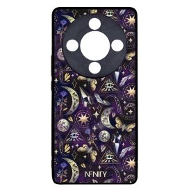 Mágikus szimbólumok - Lila Honor Magic 8 Lite tok