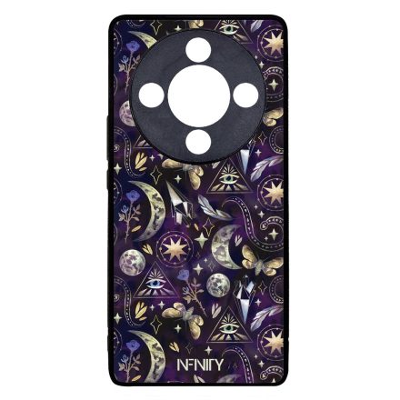 Mágikus szimbólumok - Lila Honor Magic 8 Lite tok