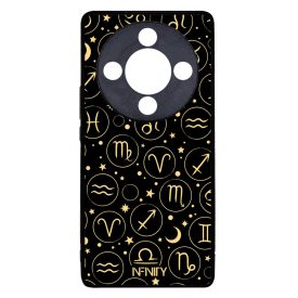 Aranyló zodiákus jelek Honor Magic 8 Lite tok