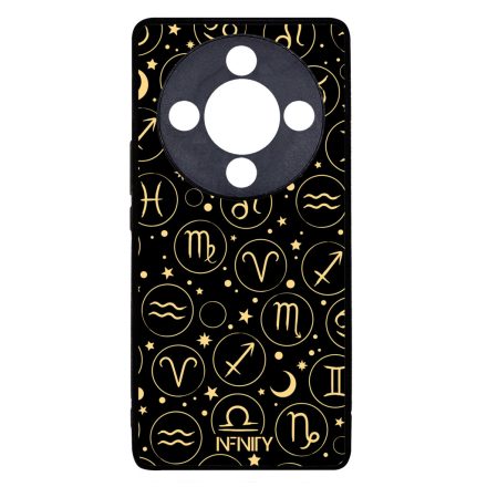 Aranyló zodiákus jelek Honor Magic 8 Lite tok