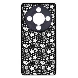 Fekete fehér capybara Honor Magic 8 Lite tok