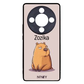 Névvel kérhető - Fáradt pofi capybara Honor Magic 8 Lite tok