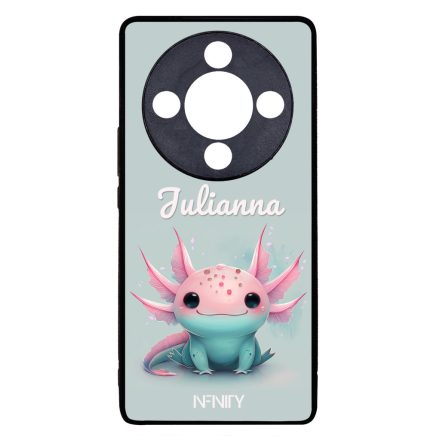 Névvel kérhető - Cuki pasztell Axolotl Honor Magic 8 Lite tok